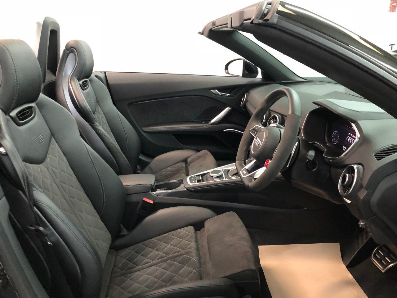 Audi TT TTRS 2.5 TFSi Quattro S-Tronic Automatic 400BHP Convertible Petrol Panther Black Crystal Effect Paintwork