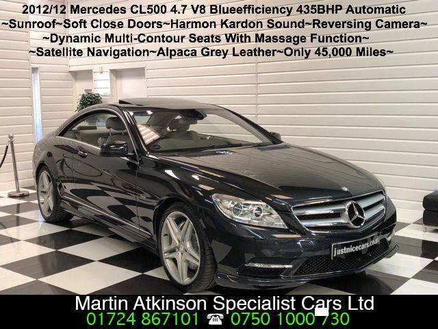 2012 Mercedes-Benz CL CL500 CGi 4.7 V8 Automatic 435BHP