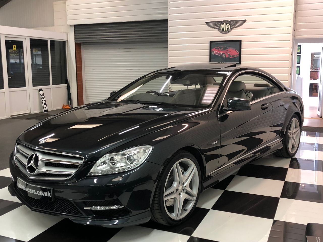 Mercedes-Benz CL CL500 CGi 4.7 V8 Automatic 435BHP Coupe Petrol Magnetite Black Grey