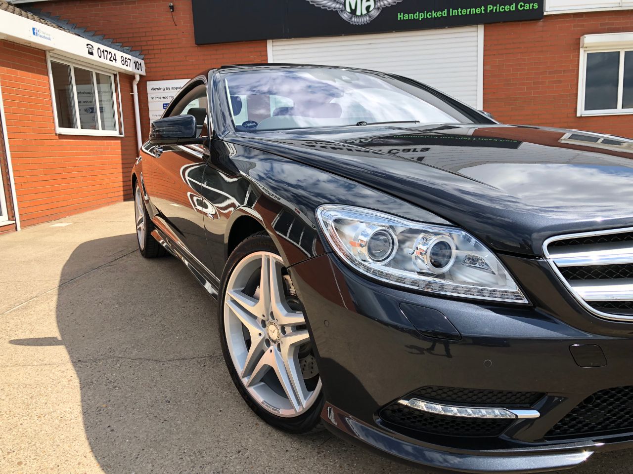 Mercedes-Benz CL CL500 CGi 4.7 V8 Automatic 435BHP Coupe Petrol Magnetite Black Grey