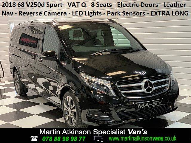 2018 Mercedes-Benz V Class 2.1 V250 CDi Sport Auto Extra Long