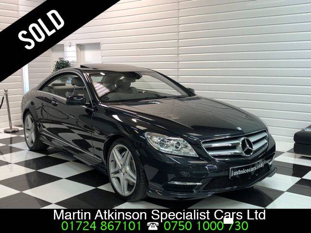 Mercedes-Benz CL CL500 CGi 4.7 V8 Automatic 435BHP Coupe Petrol Magnetite Black Grey