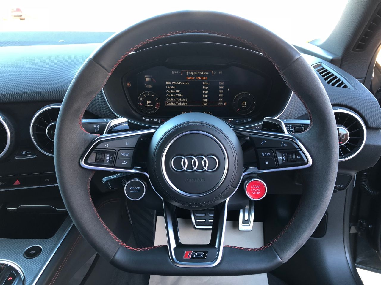 Audi TT TTRS 2.5 TFSi Quattro S-Tronic Automatic 400BHP Coupe Petrol Daytona Grey Pearl