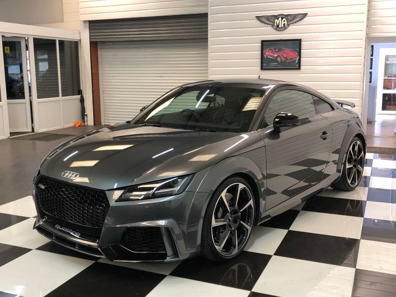 Audi TT TTRS 2.5 TFSi Quattro S-Tronic Automatic 400BHP Coupe Petrol Daytona Grey Pearl