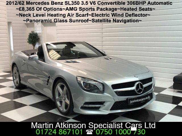 2012 Mercedes-Benz SL Class SL350 3.5 V6 Automatic 2dr