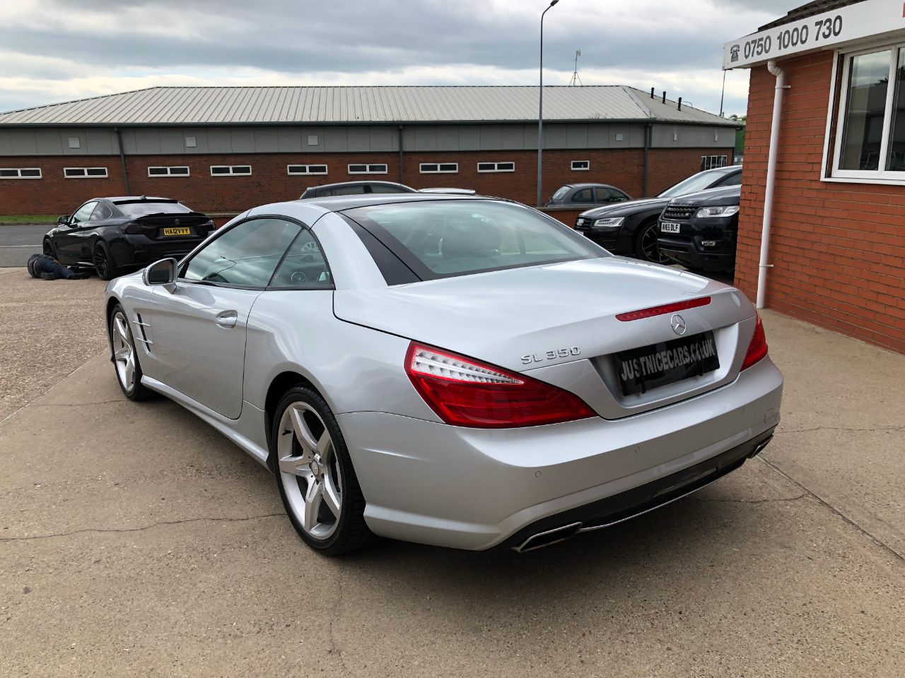 Mercedes-Benz SL Class SL350 3.5 V6 Automatic 2dr Convertible Petrol Iridium Silver
