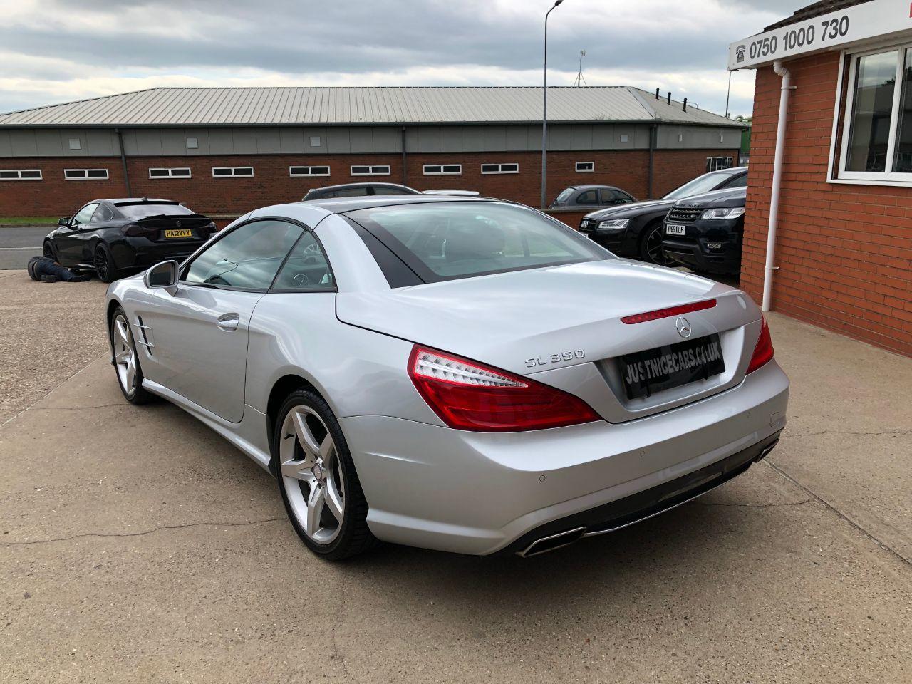 Mercedes-Benz SL Class SL350 3.5 V6 Automatic 2dr Convertible Petrol Iridium Silver
