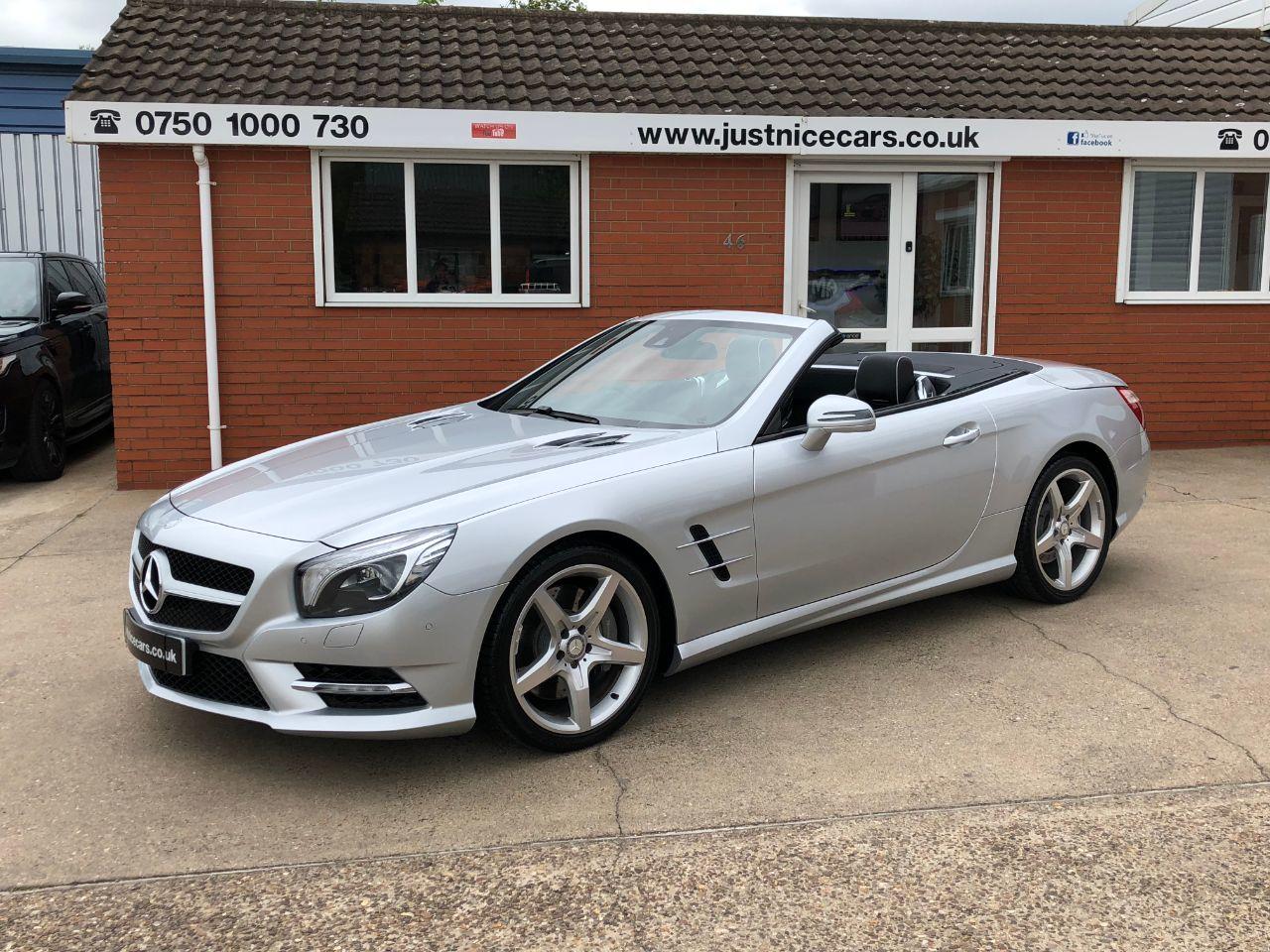 Mercedes-Benz SL Class SL350 3.5 V6 Automatic 2dr Convertible Petrol Iridium Silver