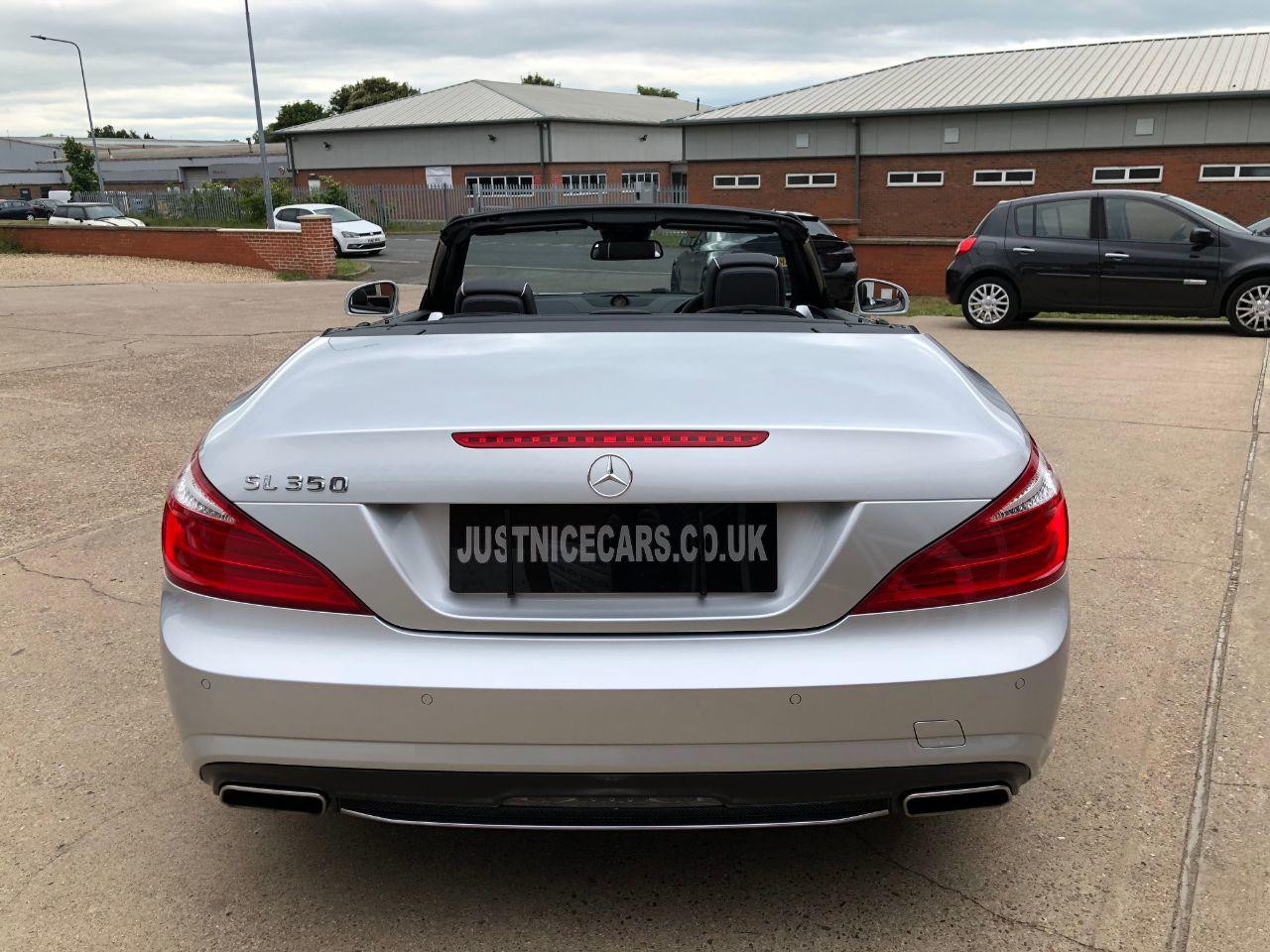 Mercedes-Benz SL Class SL350 3.5 V6 Automatic 2dr Convertible Petrol Iridium Silver