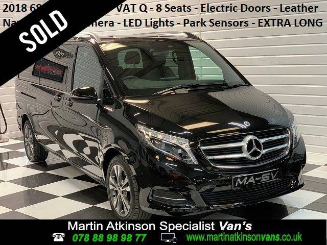 Mercedes-Benz V Class 2.1 V250 CDi Sport Auto Extra Long MPV Diesel Black