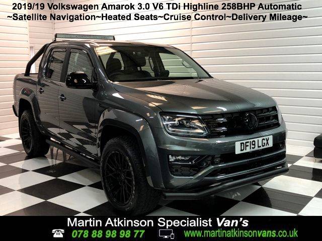 2019 Volkswagen Amarok GTS Styling Pack Pick Up Highline 3.0 V6 TDI 258PS BMT 4M Auto