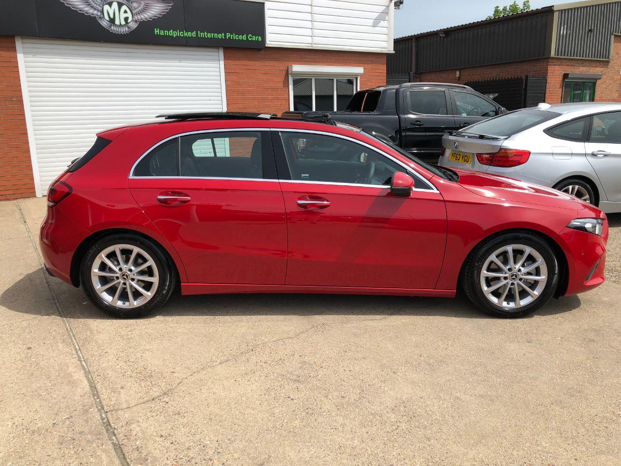 Mercedes-Benz A Class 1.3 A200 Sport Premium Plus 5dr Automatic Hatchback Petrol Jupiter Red
