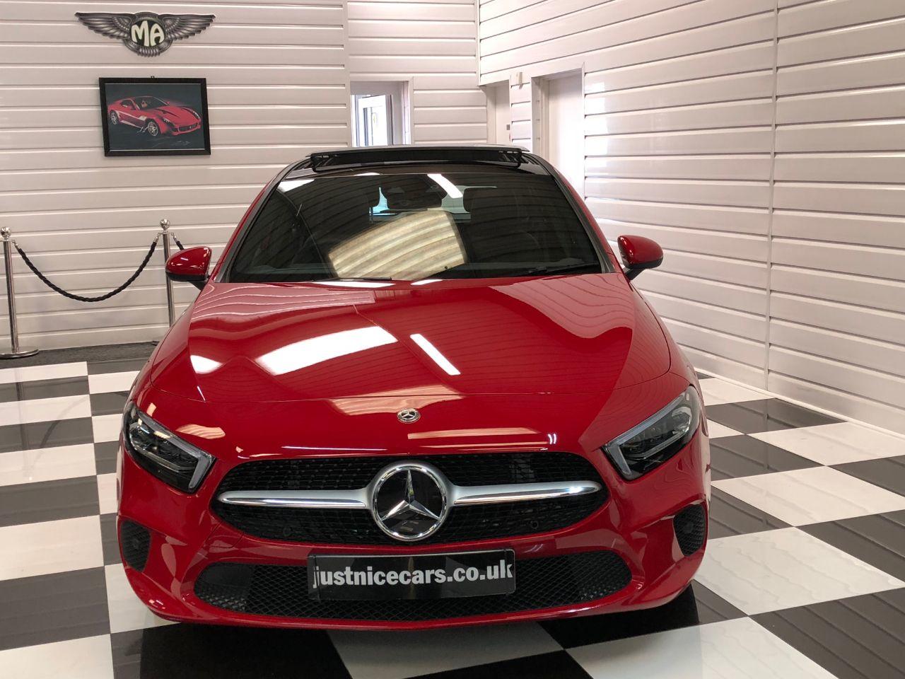 Mercedes-Benz A Class 1.3 A200 Sport Premium Plus 5dr Automatic Hatchback Petrol Jupiter Red