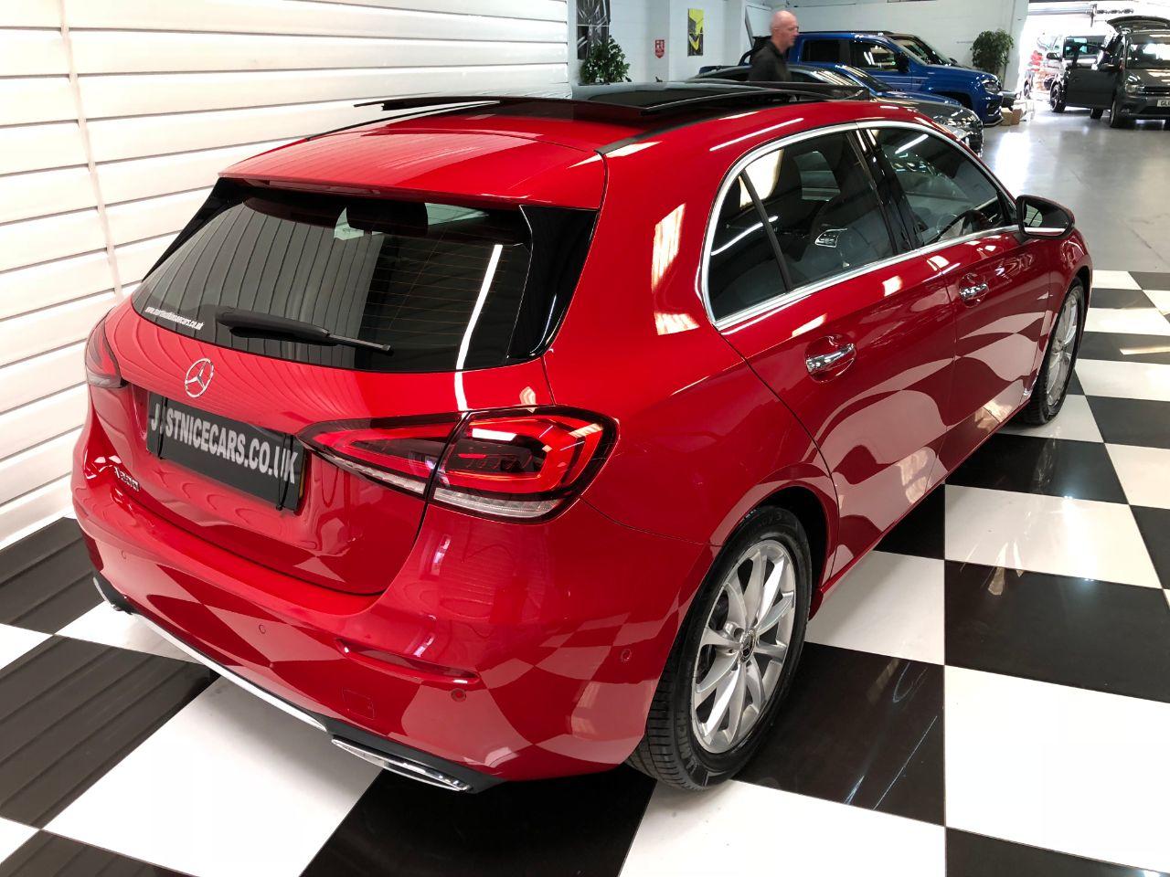 Mercedes-Benz A Class 1.3 A200 Sport Premium Plus 5dr Automatic Hatchback Petrol Jupiter Red