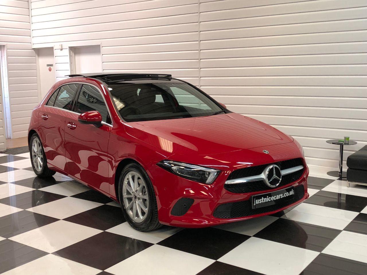 Mercedes-Benz A Class 1.3 A200 Sport Premium Plus 5dr Automatic Hatchback Petrol Jupiter Red