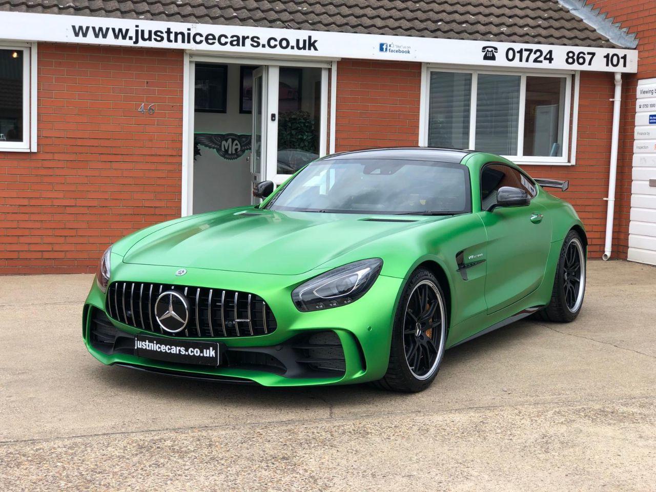 Mercedes-Benz AMG GT 4.0 GT R Premium 2dr Auto Massive Specification Coupe Petrol Amg Hell Green Magno