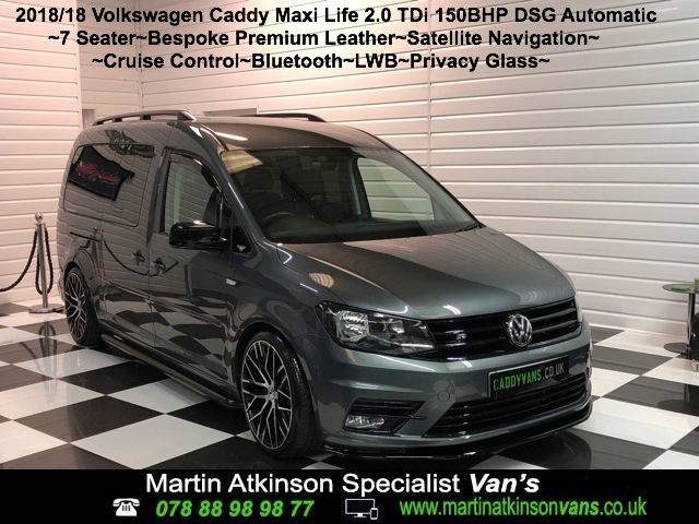 2018 Volkswagen Caddy Life Maxi Life 2.0 TDI 150BHP DSG 6 Speed 7 Seater 5dr