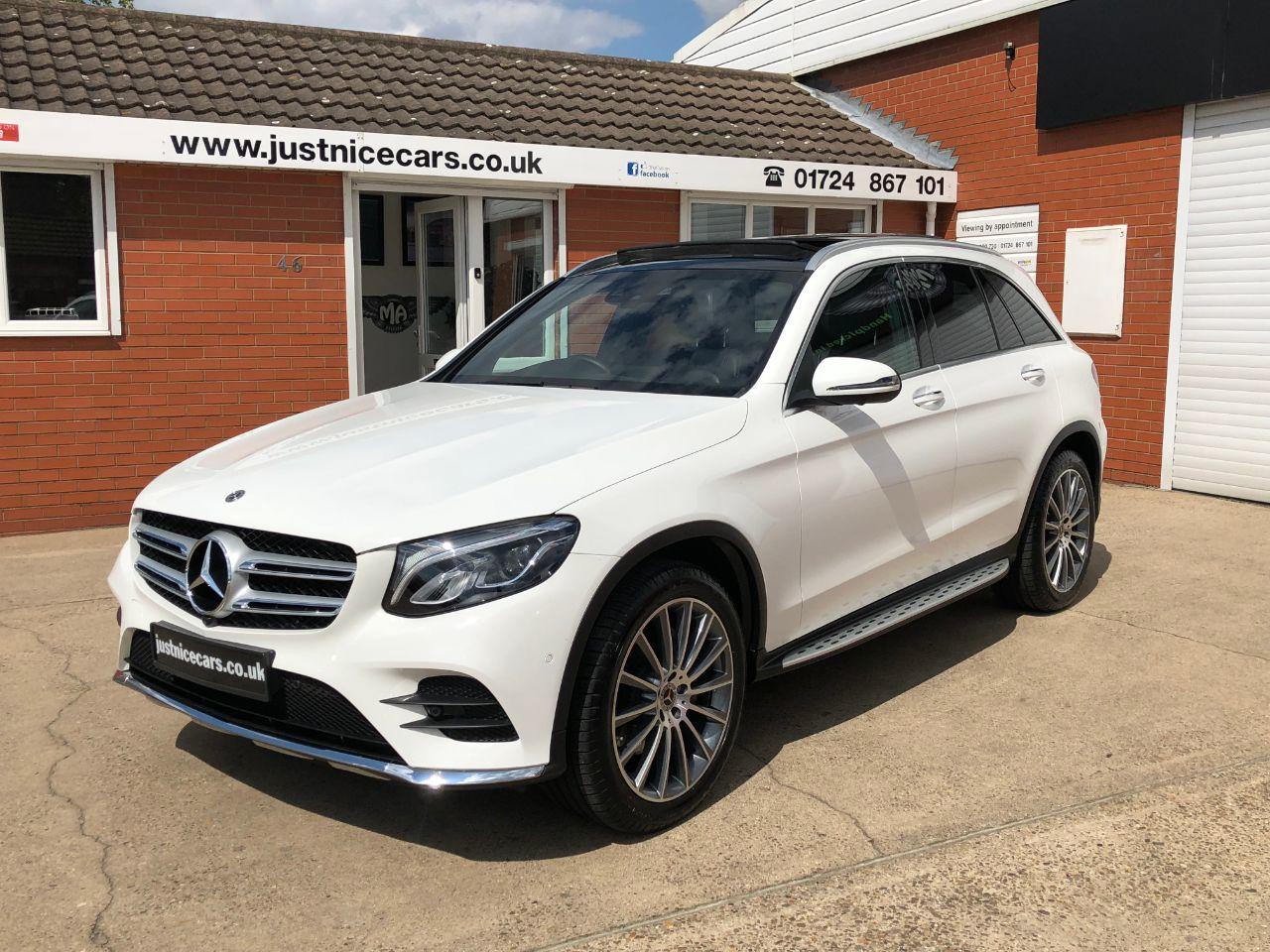 Mercedes-Benz GLC 2.1 GLC 250d 4Matic AMG Line Premium 5dr 9G-Tronic Estate Diesel White