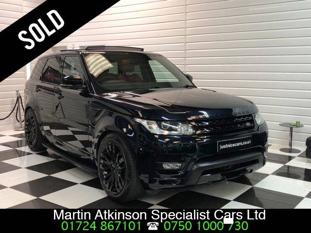 Land Rover Range Rover Sport 3.0 SDV6 HSE Dynamic 7 Seater 306BHP Automatic Estate Diesel Marina Black Blue Metallic