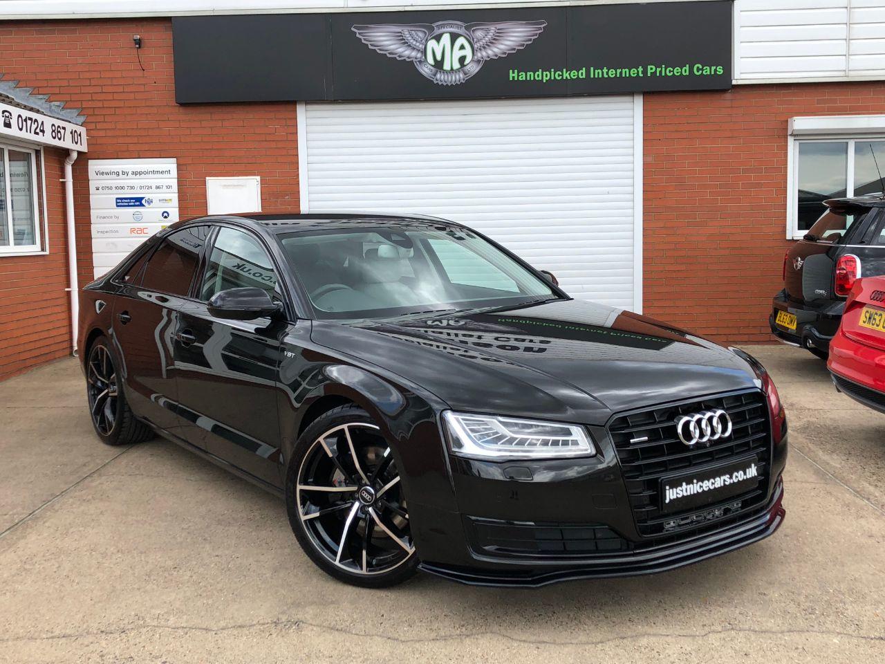 Audi A8 3.0 V6 TDi Sport Executive Quattro 258BHP Saloon Diesel Havanna Black Brown Metallic