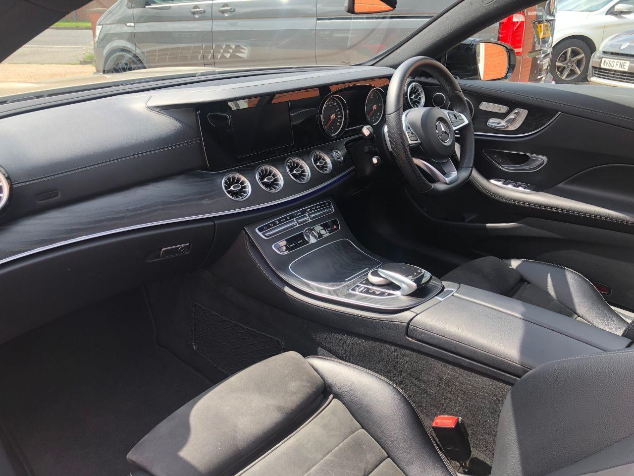 Mercedes-Benz E Class 2.0 E220d AMG Line Premium 2dr 9G-Tronic Coupe Diesel Aragonite Silver Gold Metallic