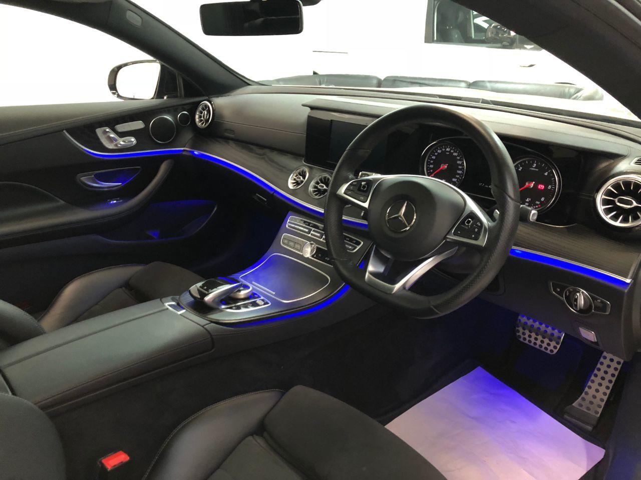 Mercedes-Benz E Class 2.0 E220d AMG Line Premium 2dr 9G-Tronic Coupe Diesel Aragonite Silver Gold Metallic