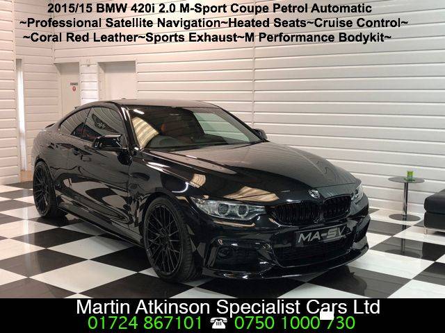 2015 BMW 4 Series 2.0 420i M Sport 2dr Auto ~ M PERFORMANCE BODYKIT ~