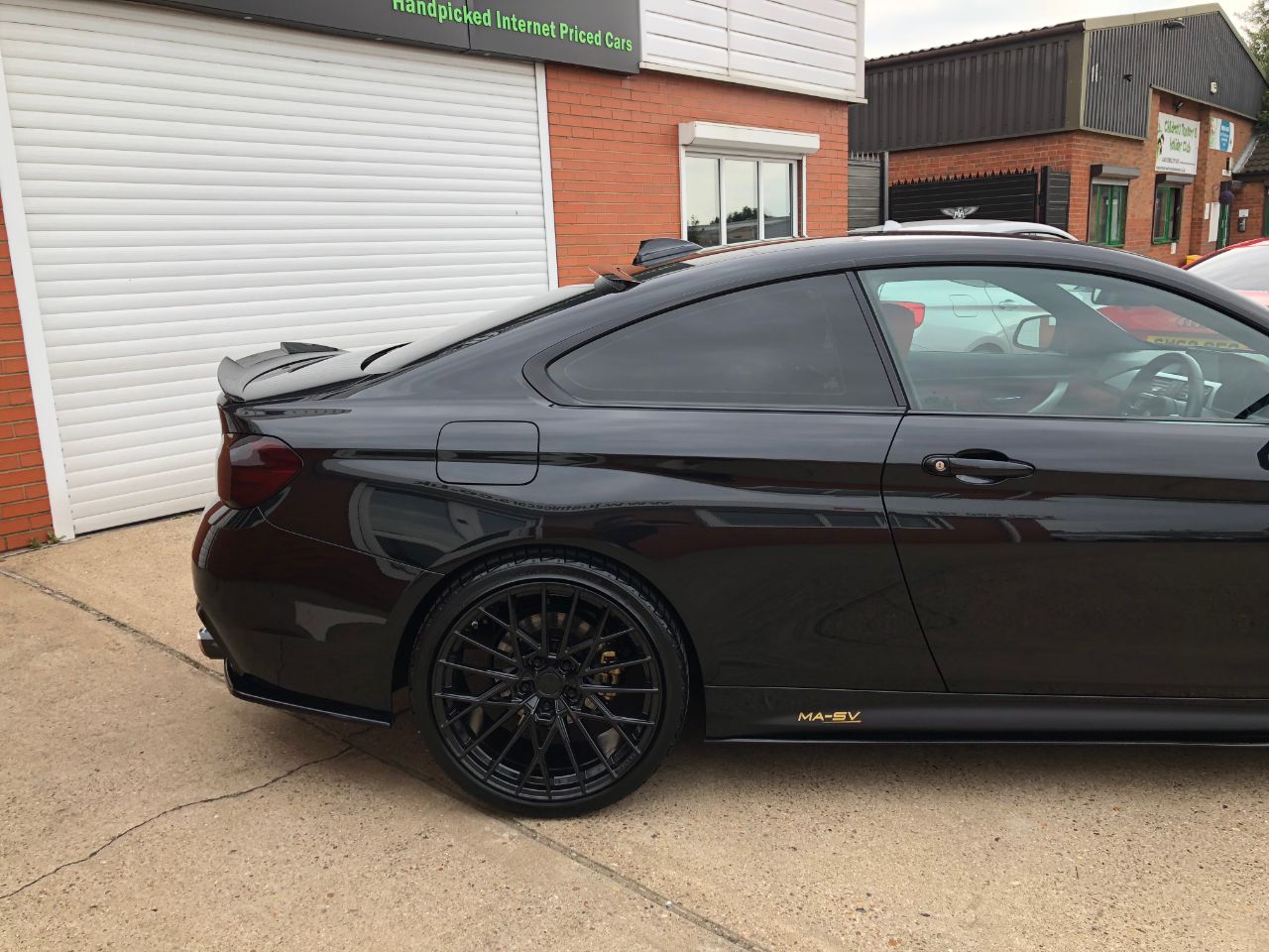 BMW 4 Series 2.0 420i M Sport 2dr Auto ~ M PERFORMANCE BODYKIT ~ Coupe Petrol Sapphire Black