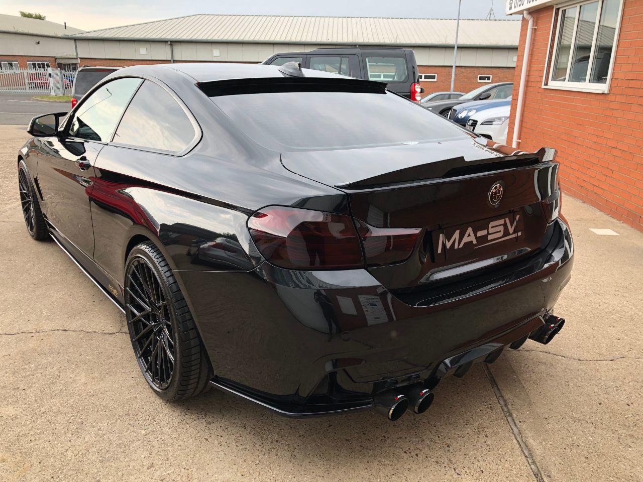 BMW 4 Series 2.0 420i M Sport 2dr Auto ~ M PERFORMANCE BODYKIT ~ Coupe Petrol Sapphire Black