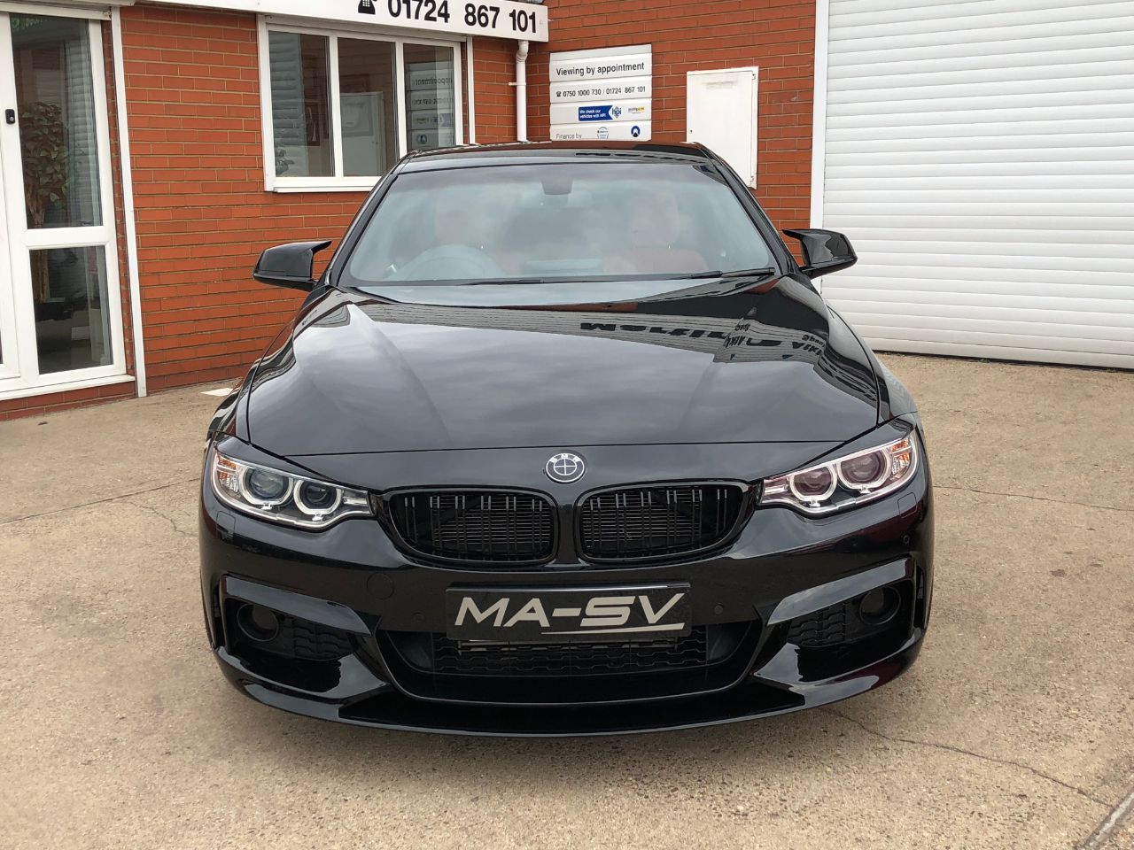 BMW 4 Series 2.0 420i M Sport 2dr Auto ~ M PERFORMANCE BODYKIT ~ Coupe Petrol Sapphire Black