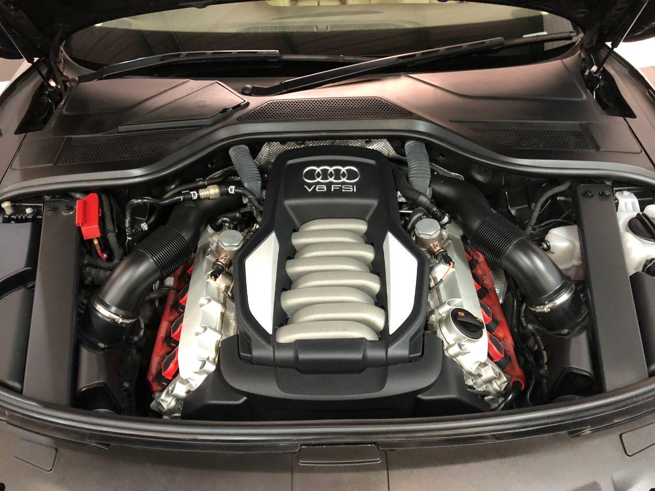 Audi A8 4.2 V8 FSi Quattro SE 4dr Tip Automatic Saloon Petrol Havanna Black Brown Metallic