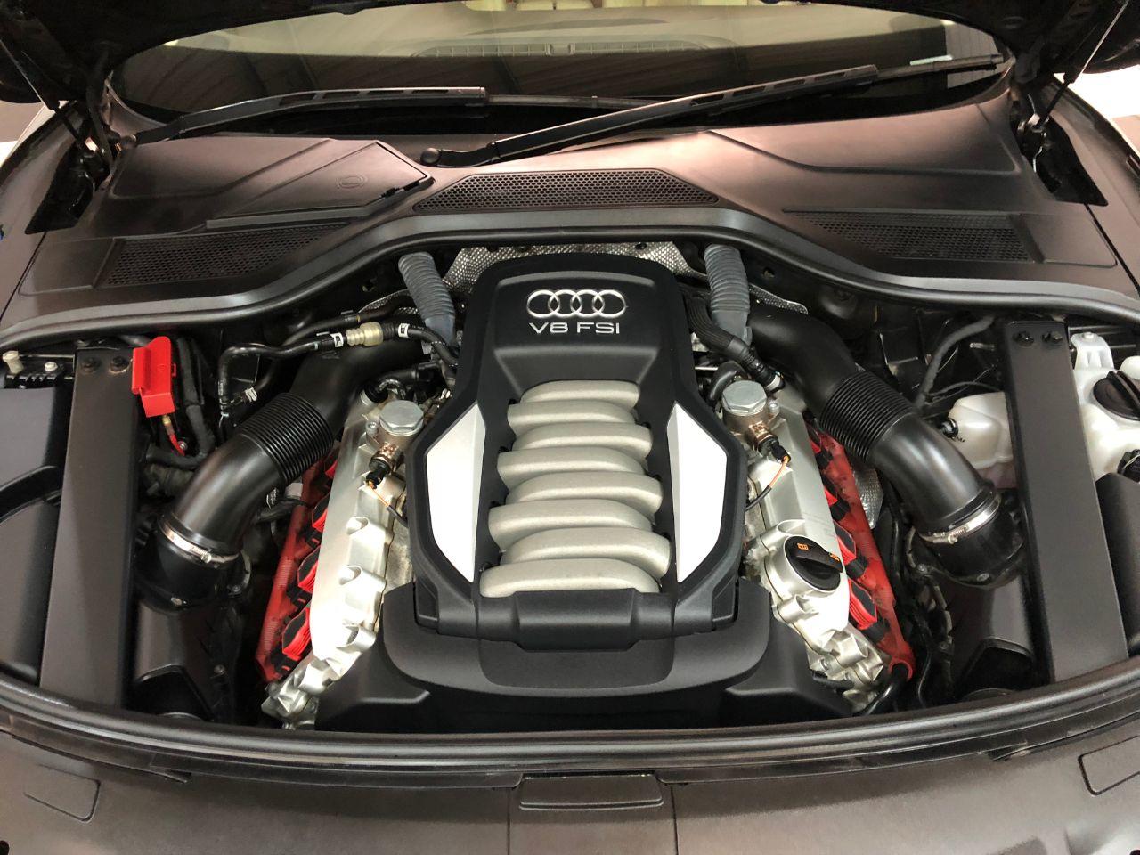 Audi A8 4.2 V8 FSi Quattro SE 4dr Tip Automatic Saloon Petrol Havanna Black Brown Metallic