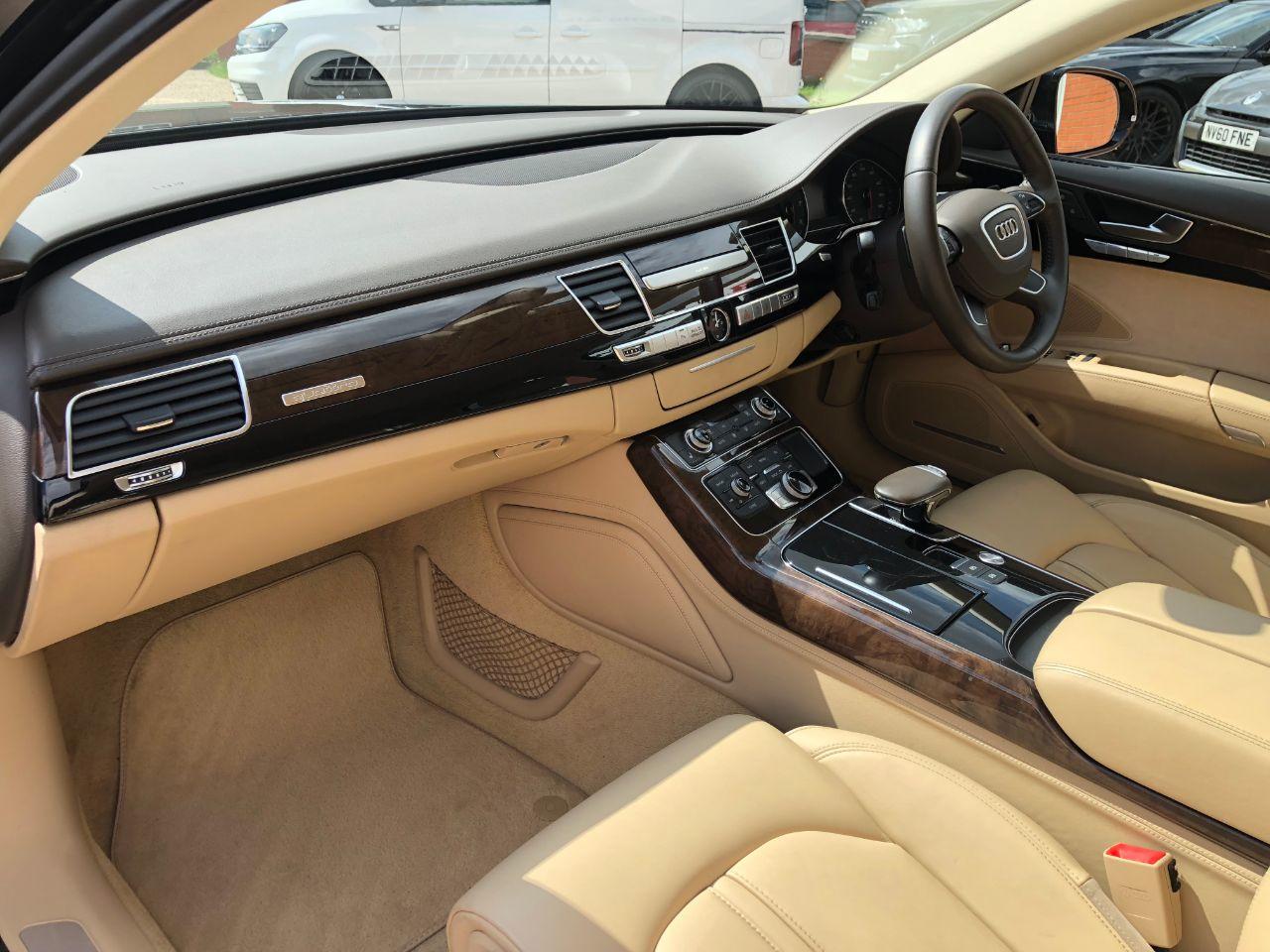 Audi A8 4.2 V8 FSi Quattro SE 4dr Tip Automatic Saloon Petrol Havanna Black Brown Metallic