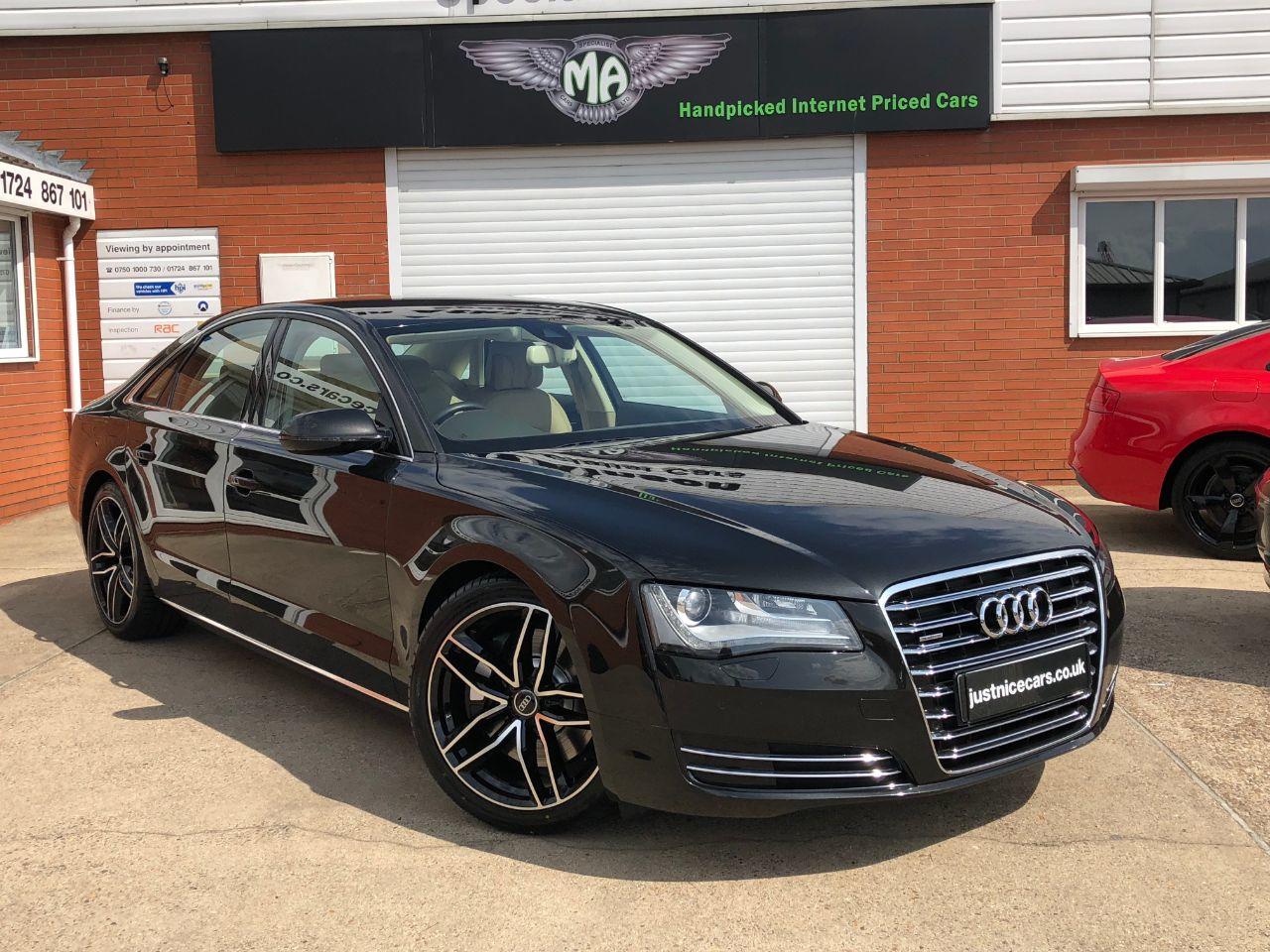 Audi A8 4.2 V8 FSi Quattro SE 4dr Tip Automatic Saloon Petrol Havanna Black Brown Metallic