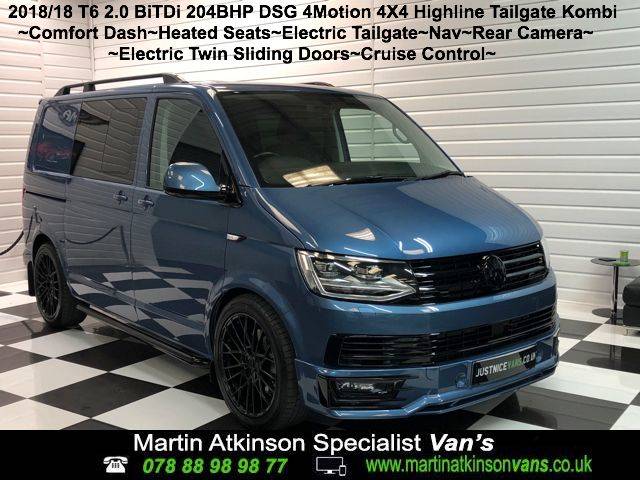 2018 Volkswagen Transporter 2.0 BiTDI 204ps 4MOTION DSG SWB