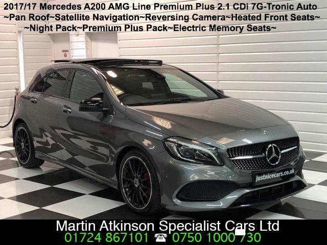 2017 Mercedes-Benz A Class 2.1 A200d AMG Line Premium Plus 5dr Automatic