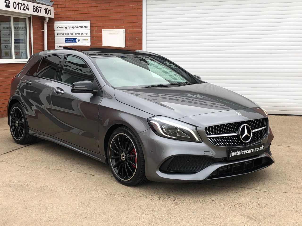 Mercedes-Benz A Class 2.1 A200d AMG Line Premium Plus 5dr Automatic Hatchback Diesel Mountain Grey Metallic