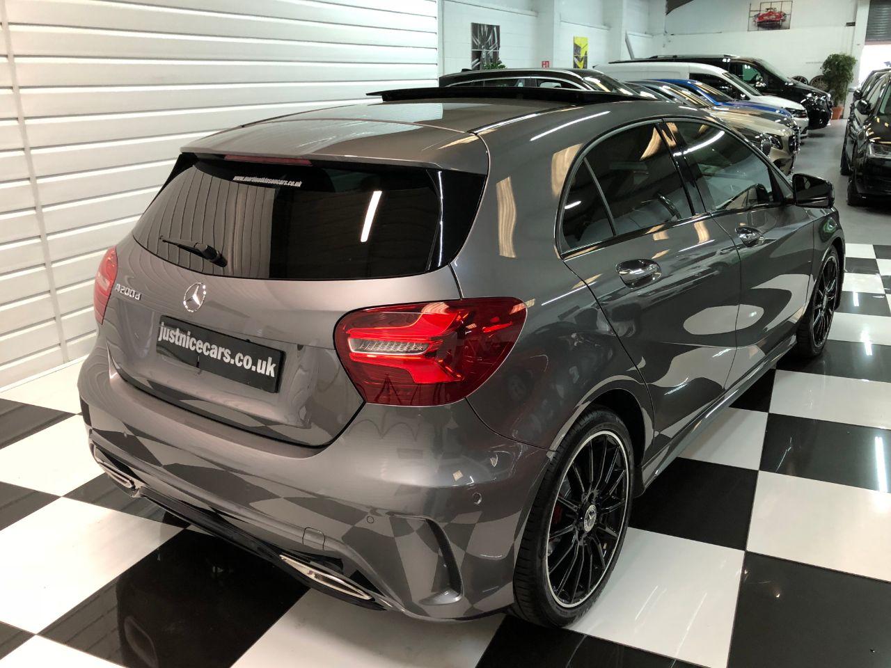 Mercedes-Benz A Class 2.1 A200d AMG Line Premium Plus 5dr Automatic Hatchback Diesel Mountain Grey Metallic