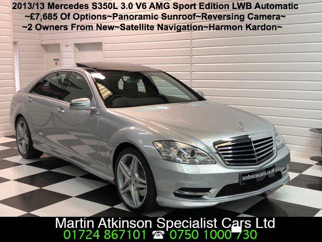 2013 Mercedes-Benz S Class S350L 3.0 V6 CDi BlueTEC 4dr Auto AMG Sport Edition