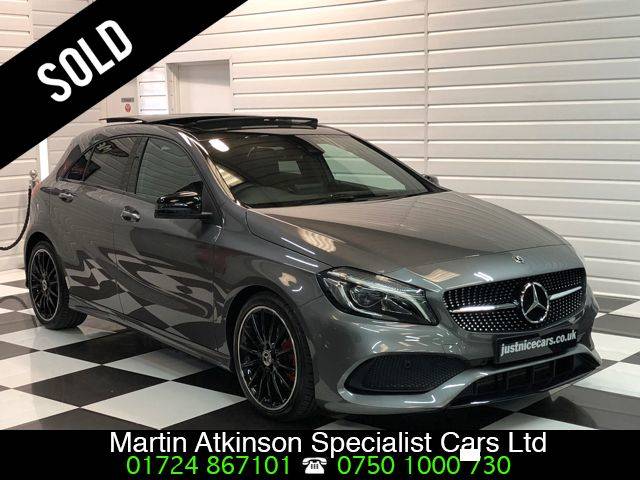 Mercedes-Benz A Class 2.1 A200d AMG Line Premium Plus 5dr Automatic Hatchback Diesel Mountain Grey Metallic