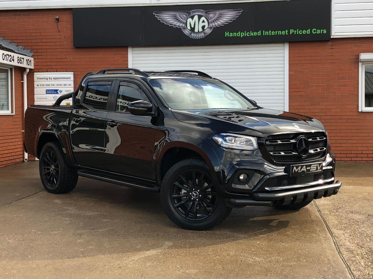 Mercedes-benz X Class X350 3.0 V6 4Matic Power Automatic Double Cab Pick Up Diesel Kabana Black