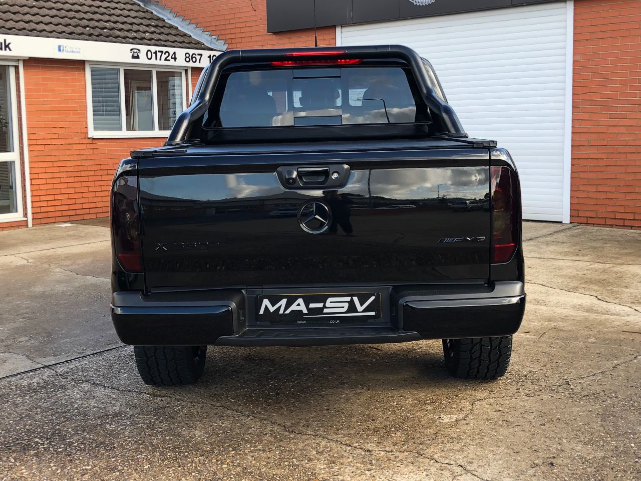Mercedes-benz X Class X350 3.0 V6 4Matic Power Automatic Double Cab Pick Up Diesel Kabana Black