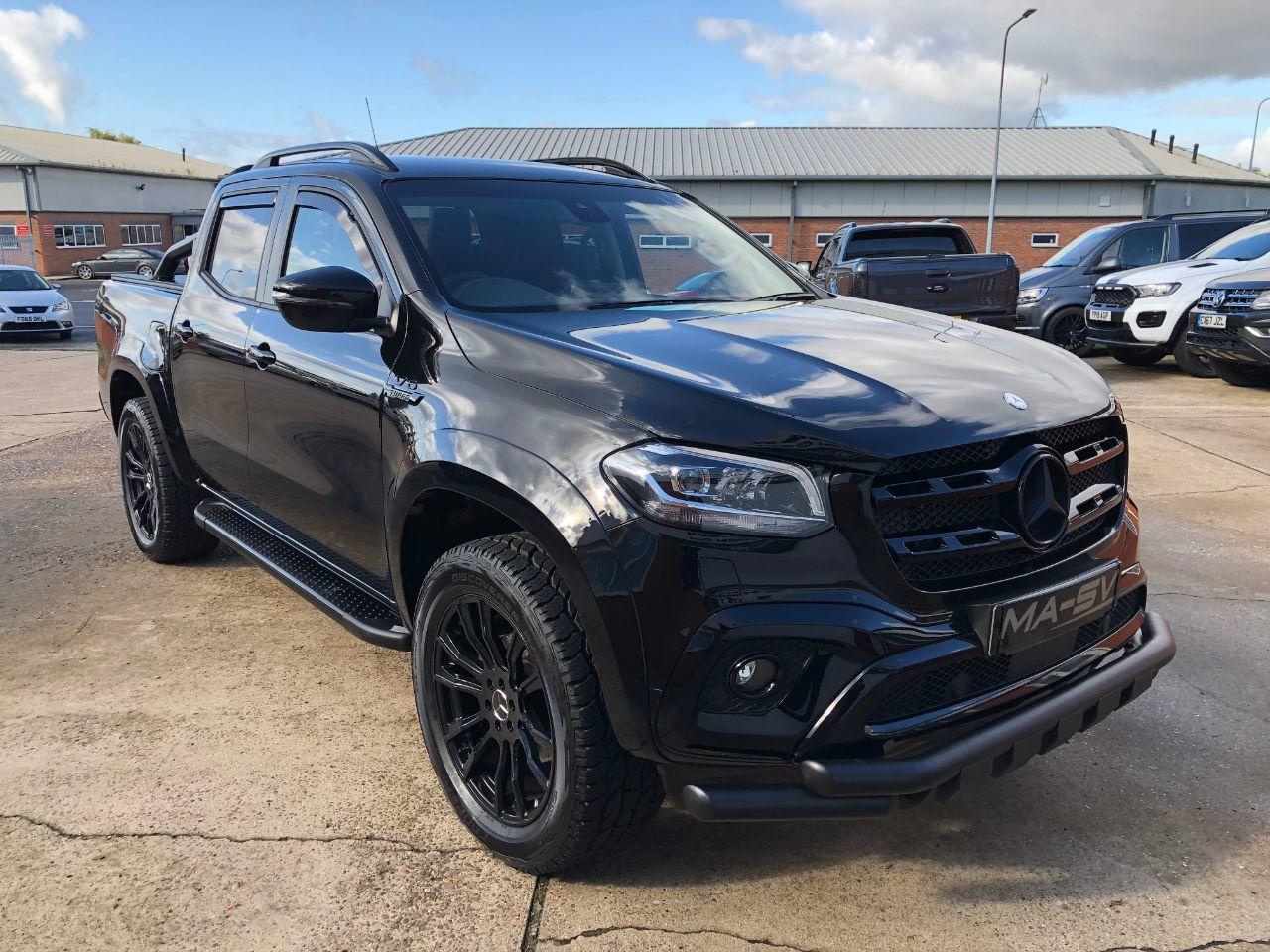 Mercedes-benz X Class X350 3.0 V6 4Matic Power Automatic Double Cab Pick Up Diesel Kabana Black