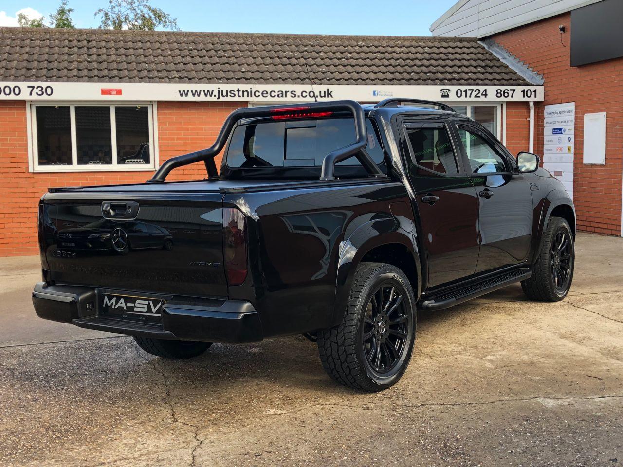 Mercedes-benz X Class X350 3.0 V6 4Matic Power Automatic Double Cab Pick Up Diesel Kabana Black