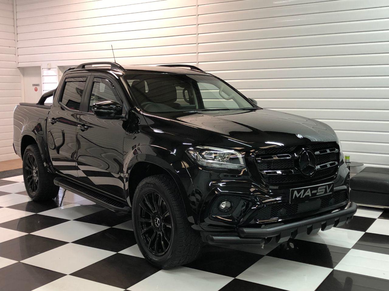 Mercedes-benz X Class X350 3.0 V6 4Matic Power Automatic Double Cab Pick Up Diesel Kabana Black