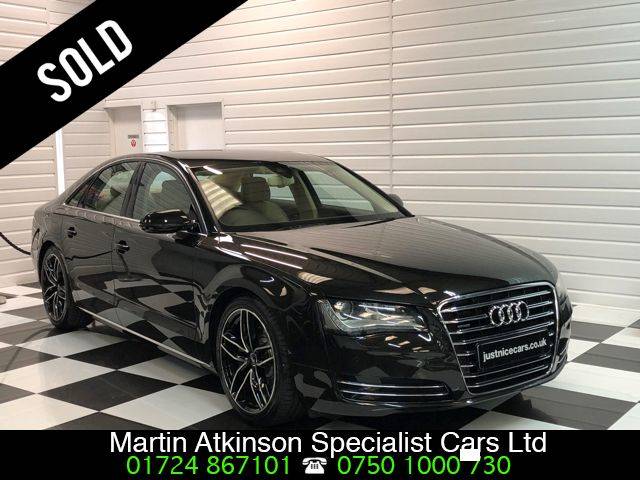 Audi A8 4.2 V8 FSi Quattro SE 4dr Tip Automatic Saloon Petrol Havanna Black Brown Metallic