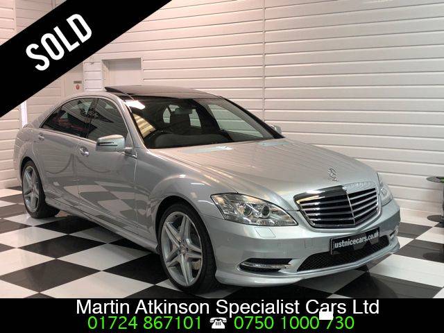 Mercedes-Benz S Class S350L 3.0 V6 CDi BlueTEC 4dr Auto AMG Sport Edition Saloon Diesel Iridium Silver