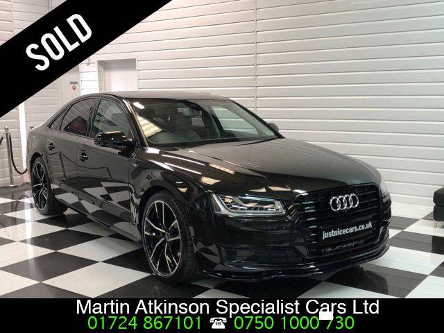 Audi A8 3.0 V6 TDi Sport Executive Quattro 258BHP Saloon Diesel Havanna Black Brown Metallic