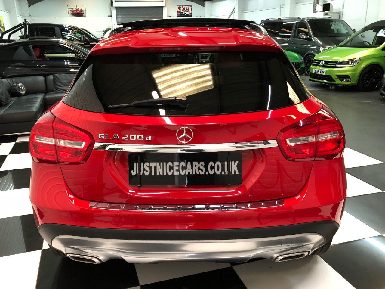 Mercedes-Benz GLA Class 2.1 GLA200d Sport 5dr Premium Plus Automatic Estate Diesel Jupiter Red