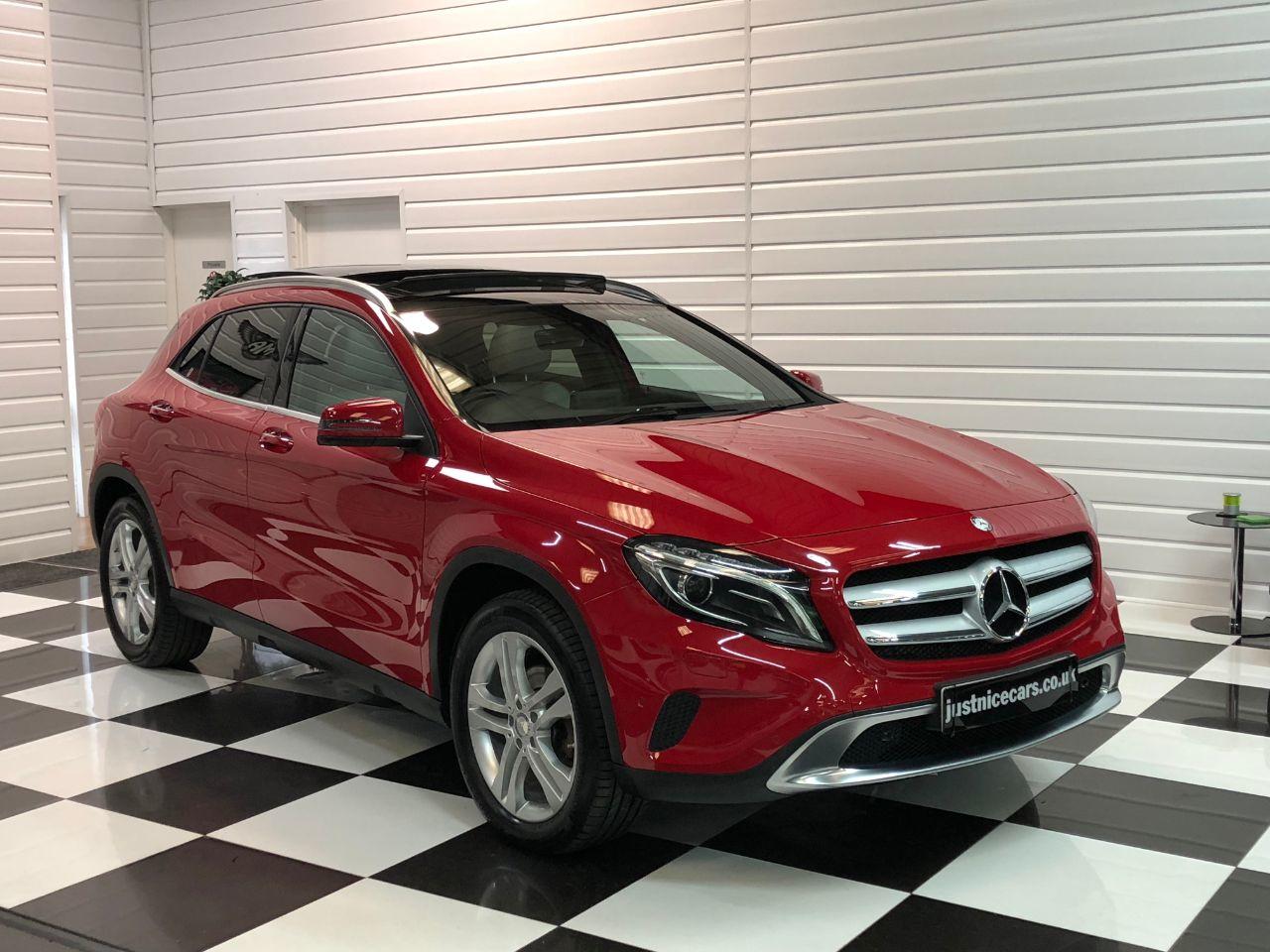 Mercedes-Benz GLA Class 2.1 GLA200d Sport 5dr Premium Plus Automatic Estate Diesel Jupiter Red